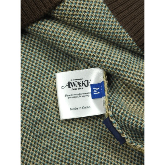 AWAKE NY Sweater Vest Adult Medium Knit Butterfly AOP Unisex Cotton Blend - Picture 6 of 10